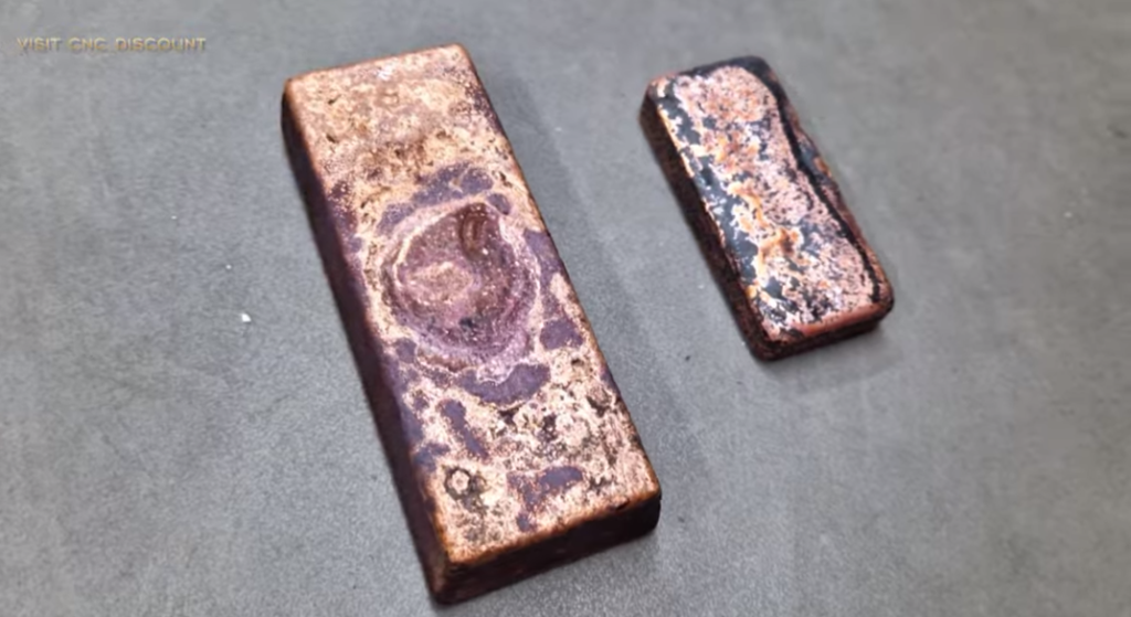 Homemade copper scrap smelting