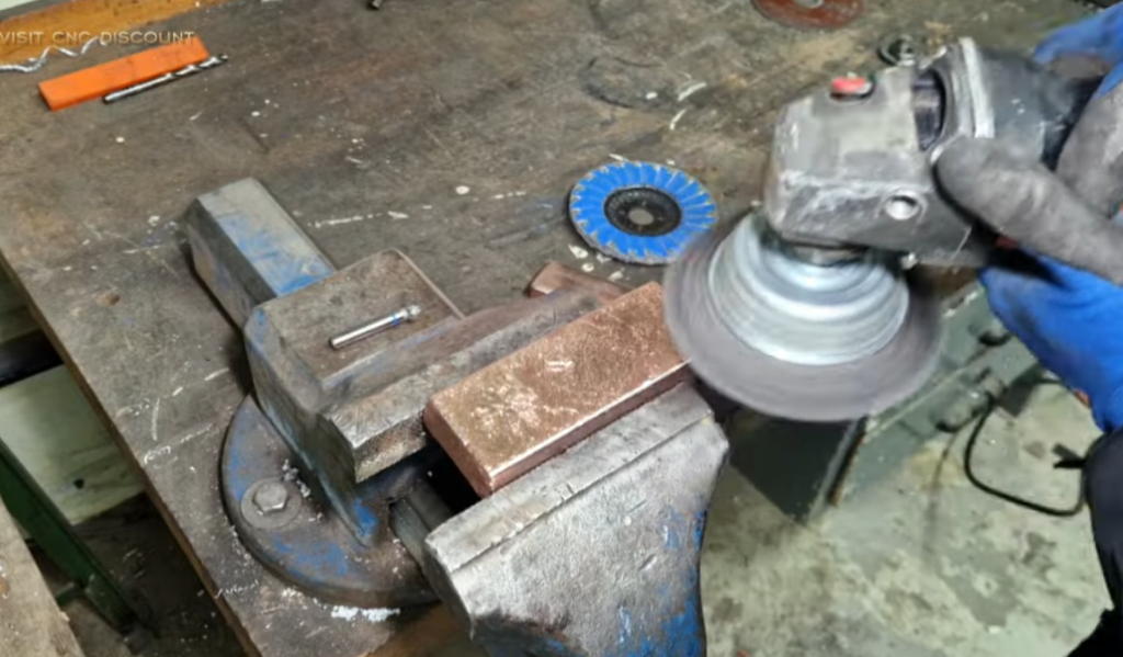 Homemade copper scrap smelting